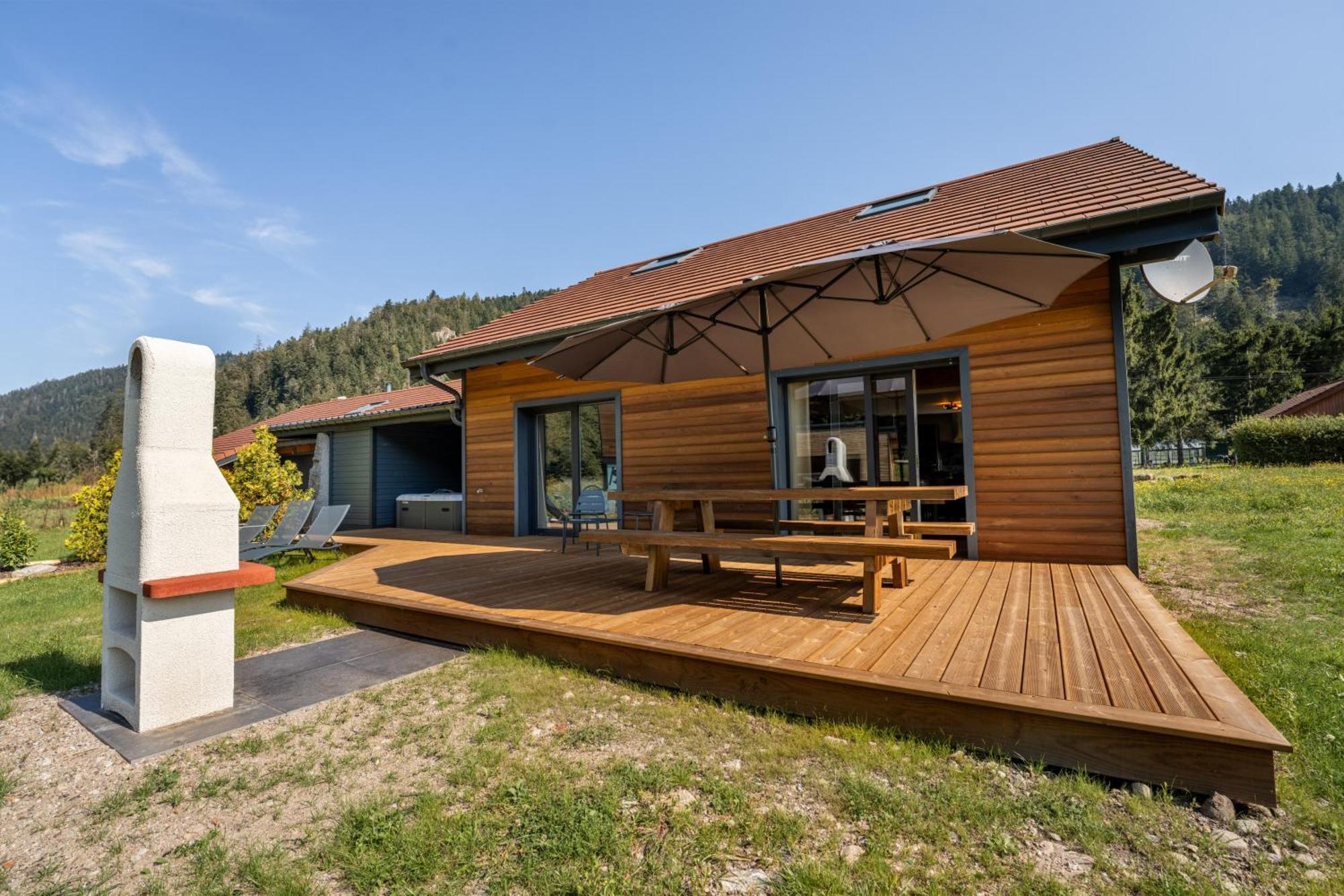 Chalet Nemesia Avec Spa A Gérardmer Exteriér fotografie
