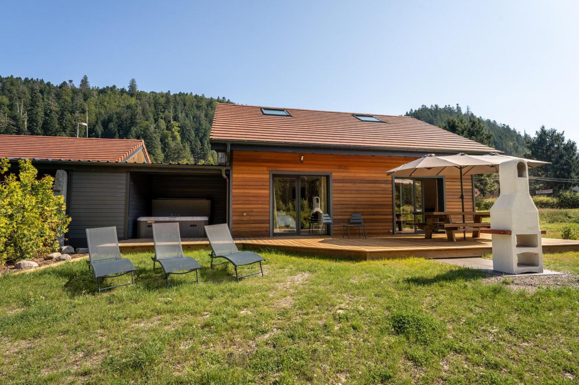 Chalet Nemesia Avec Spa A Gérardmer Exteriér fotografie